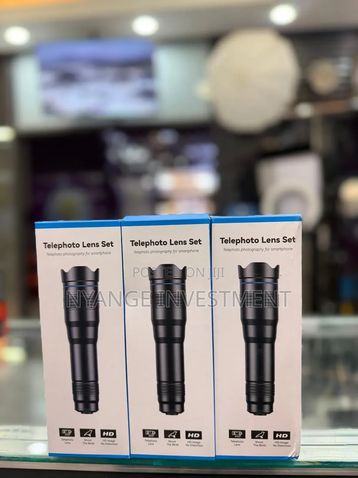 Apexel 36x High Power Telephoto Lens, Manual Focus,36x Optical Zoom .
