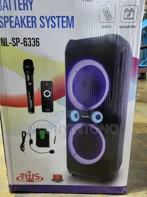 Saachi 12" Rechargeable Speaker