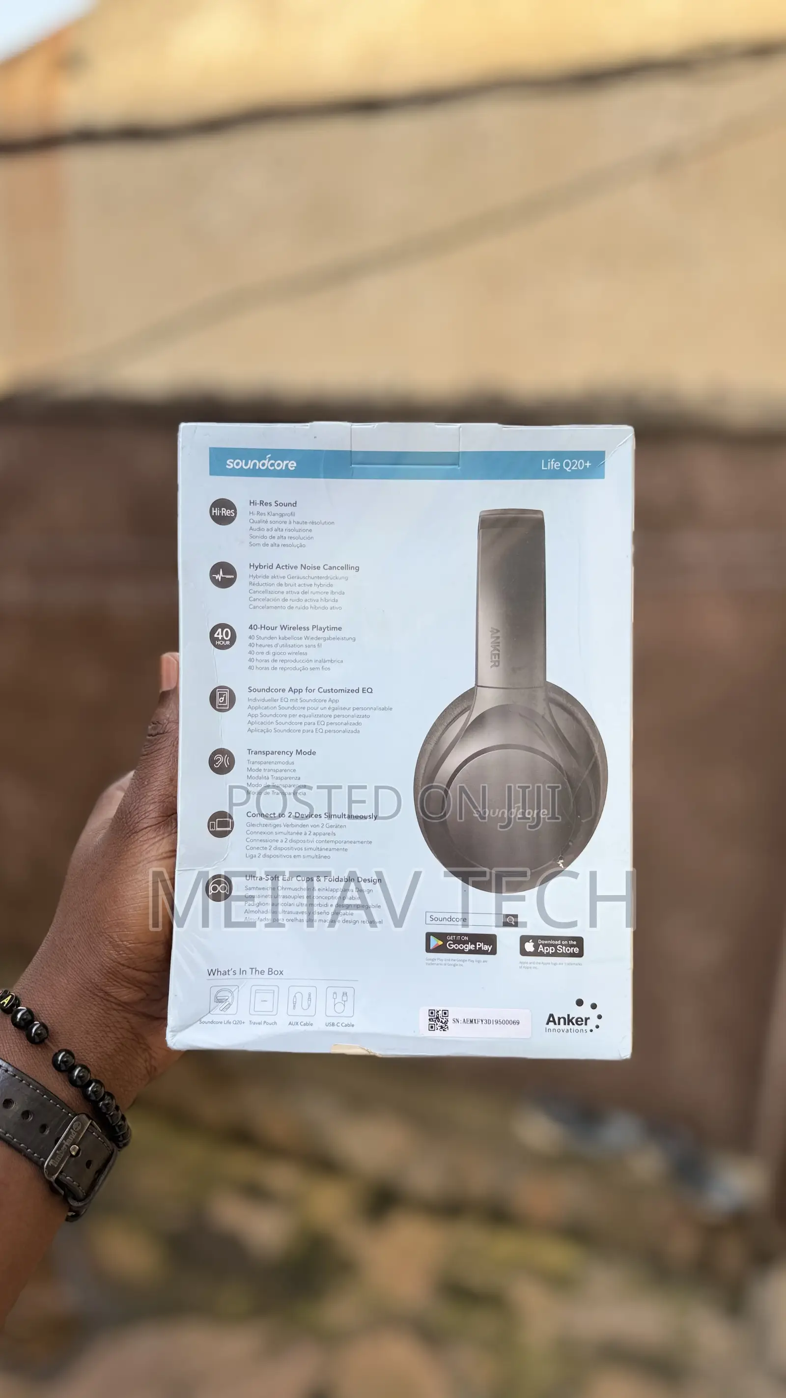 Anker Life Q20+ | Anc Headphones With Hi-Res Audio