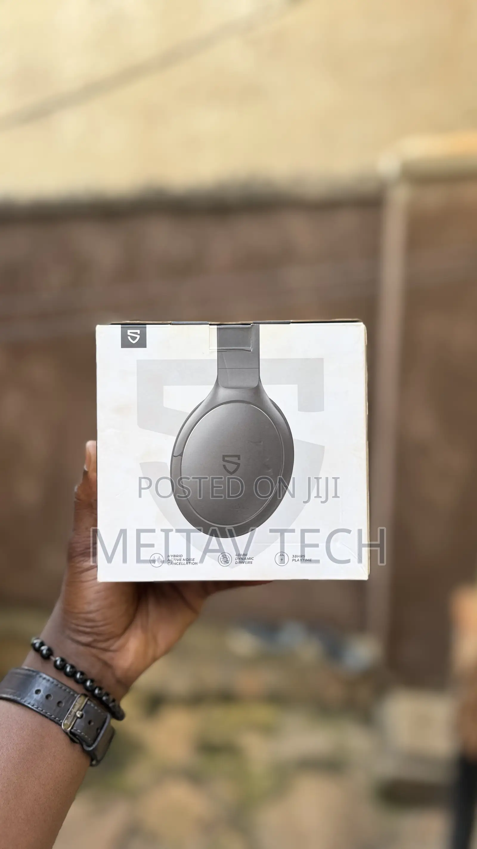 Soundpeats A6 Hybrid Active Noise Cancelling Headphones