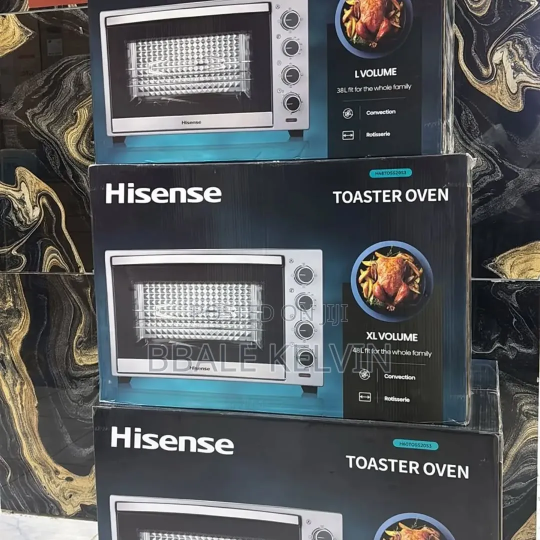 Hisense 48l Toaster Oven With Grill, Rotisserie and Convection Fan