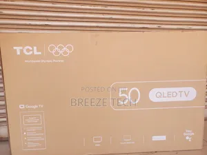 Boxed Qled 50" Tcl.