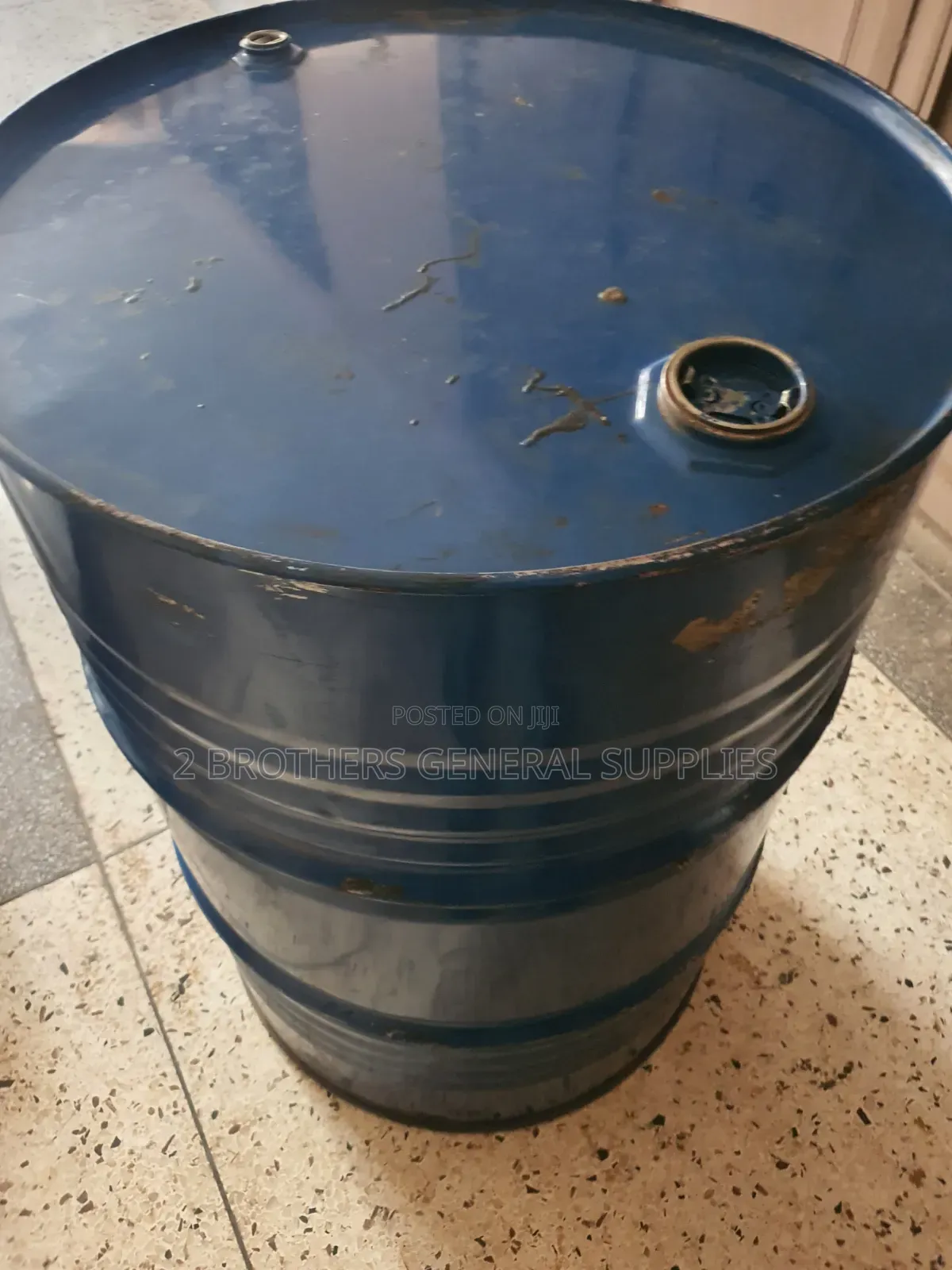 Metalic Empty Drum Tank