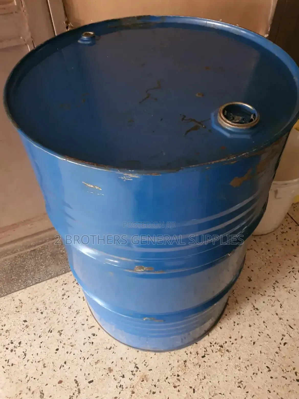 Metalic Empty Drum Tank