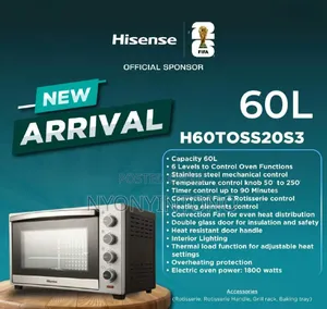 Hisense 60litres Mini Oven