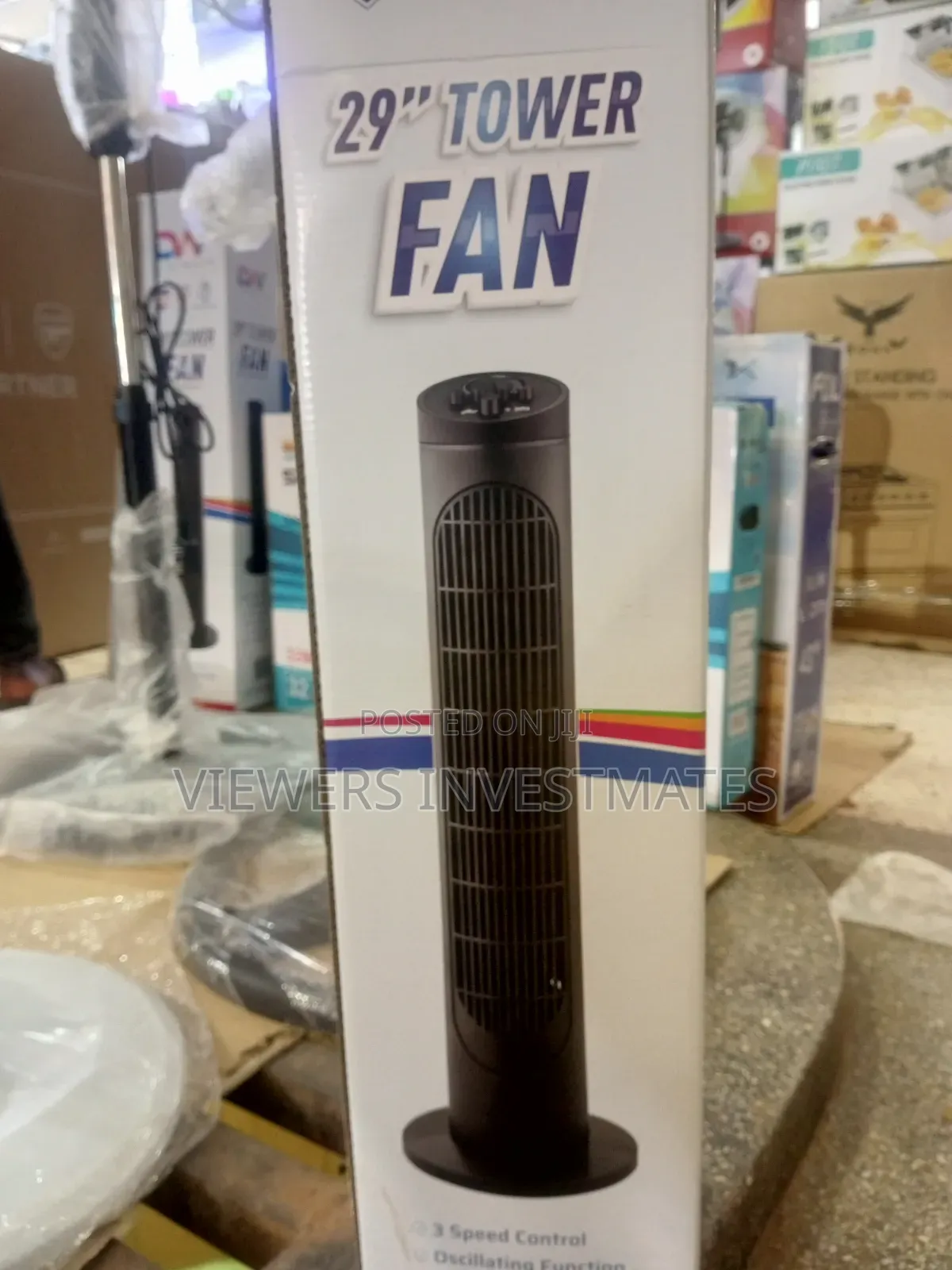Tower Stand Fan