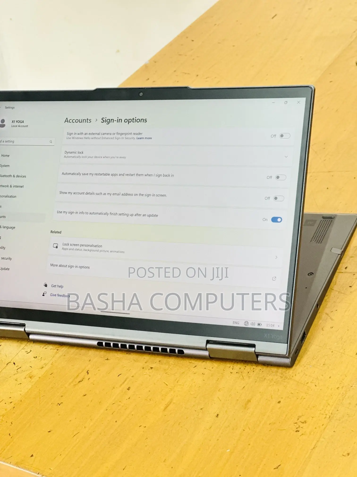 New Laptop Lenovo ThinkPad X1 Yoga 16GB Intel Core i7 SSD 512GB