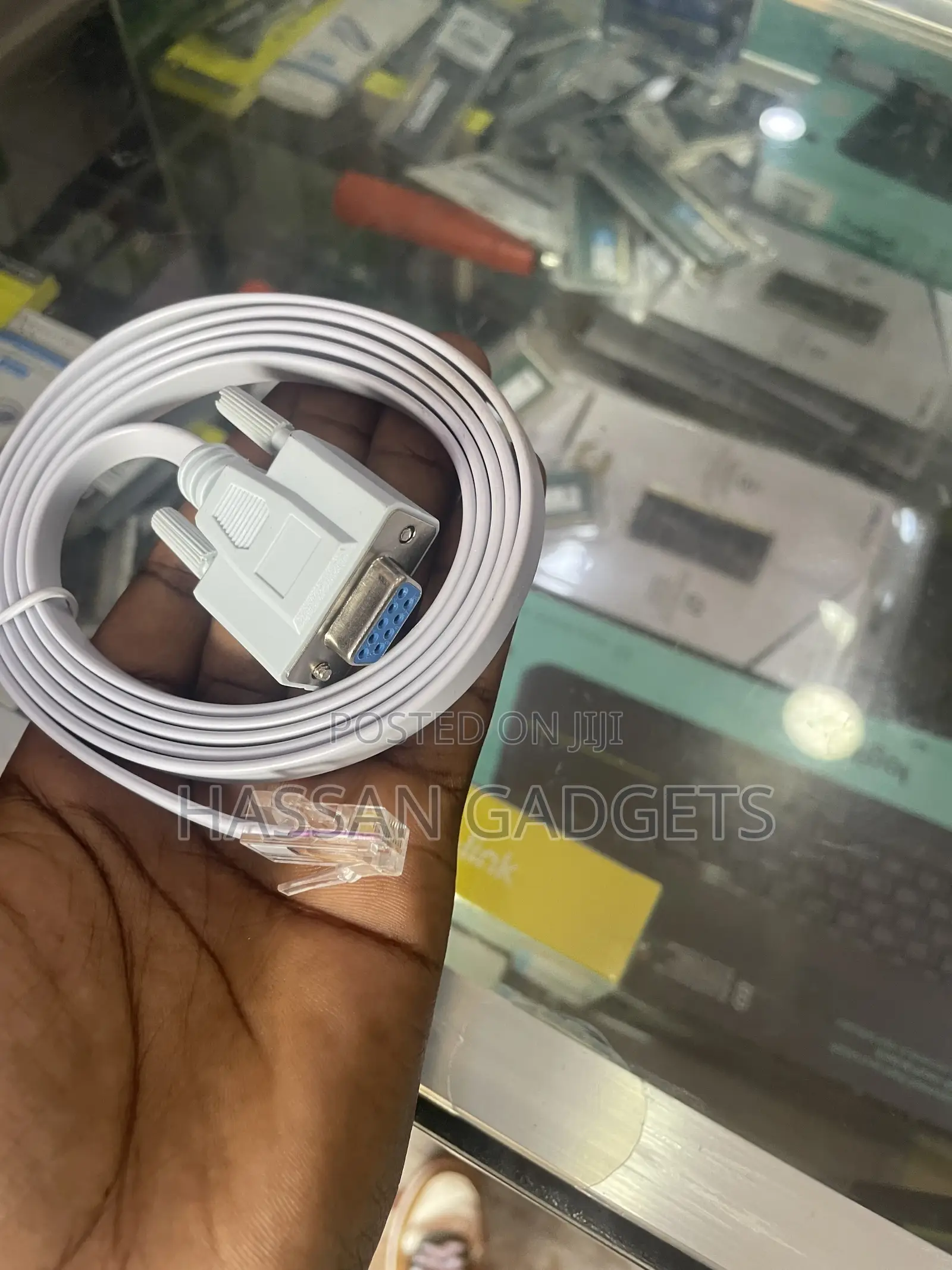 Female Serial Port Rs232 To Rj45 Converter Compatible With Router