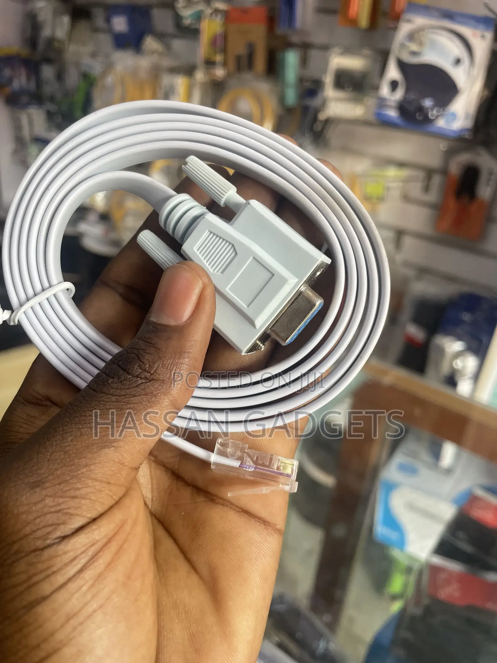 Female Serial Port Rs232 To Rj45 Converter Compatible With Router