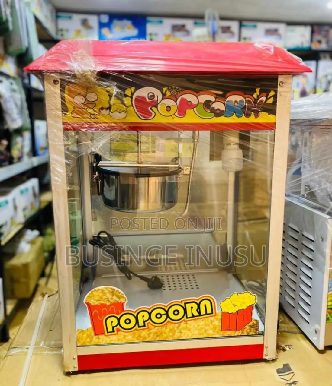 Brand New Porpcorn Machine Available
