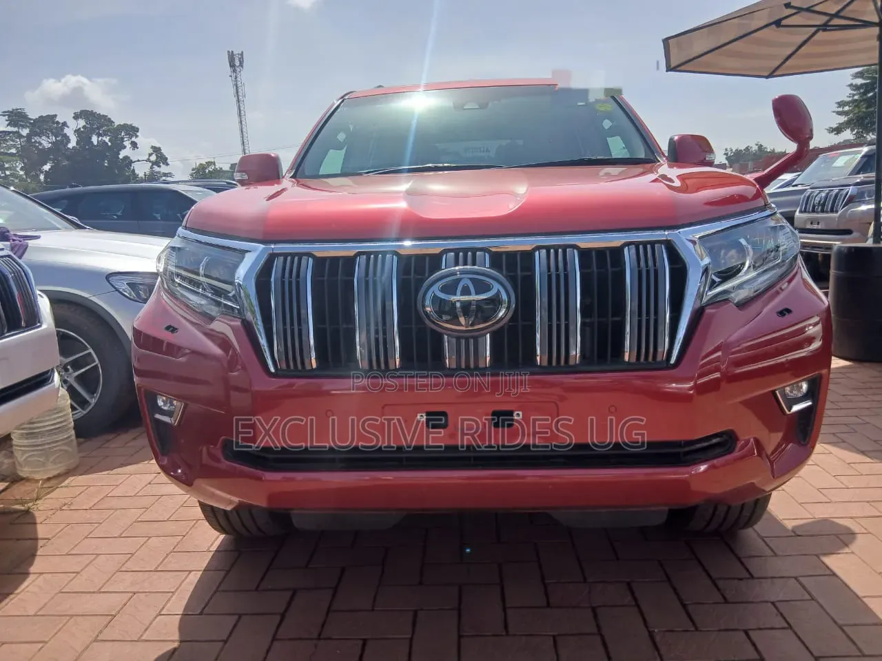 Toyota Land Cruiser Prado 2.7 2019 Red