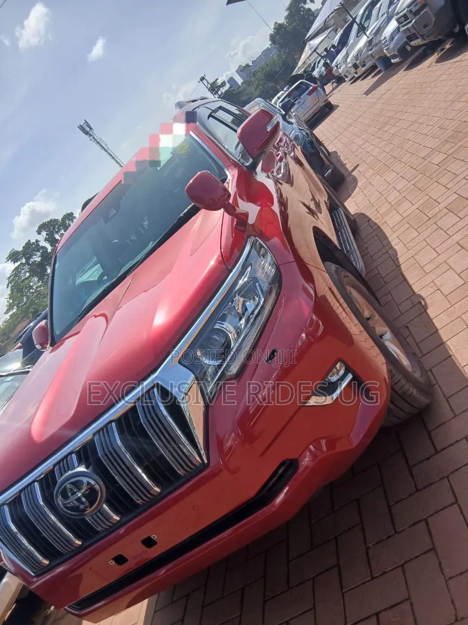Toyota Land Cruiser Prado 2.7 2019 Red