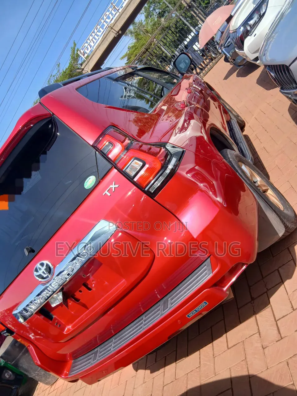 Toyota Land Cruiser Prado 2.7 2019 Red