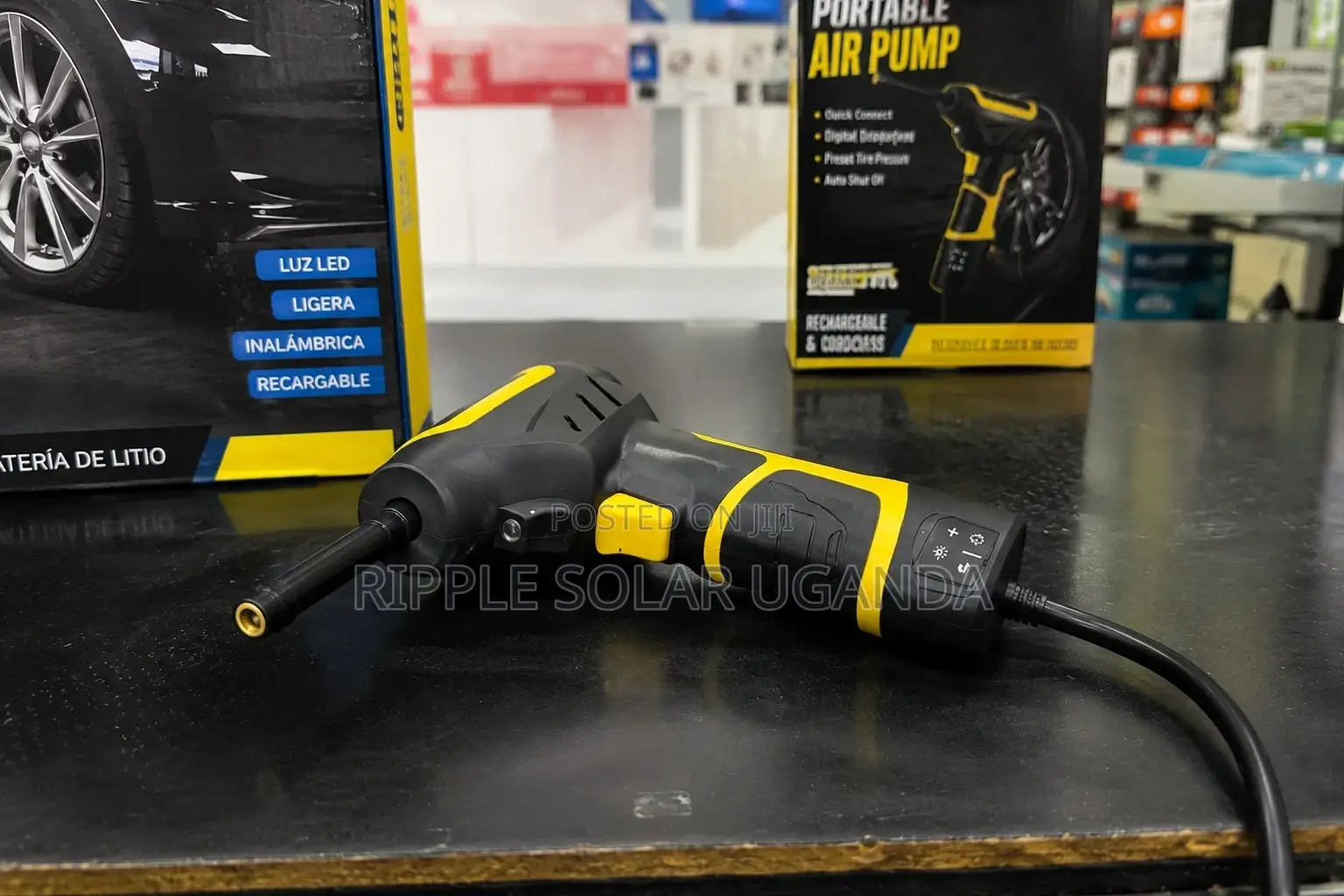 12v Portable Tyre Inflator Air Compressor Car Tyre Pump