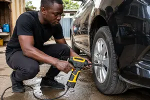12v Portable Tyre Inflator Air Compressor Car Tyre Pump