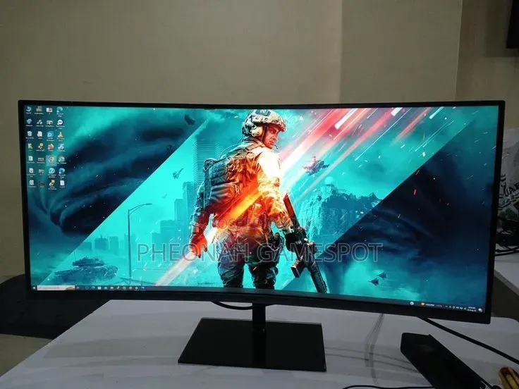 34 Inches Curved Samsung Monitors. Perfect for Forex Trading, Gaming