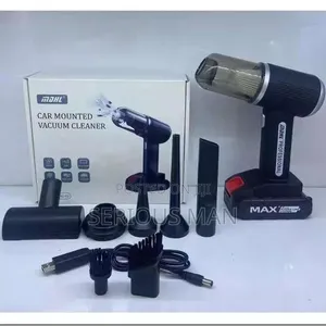 Car Mounted Vacuum Cleaner With a Max Rechargeable Battery