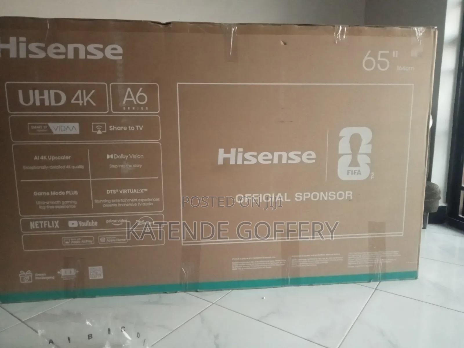 Hisense Screen Tv 65inches