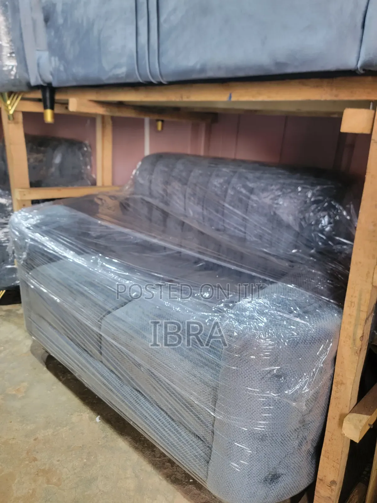 A Two Seater Sofa Set