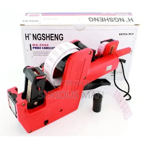 Price Labeller, A Handheld Tool For Printing And Applying Price Tags.