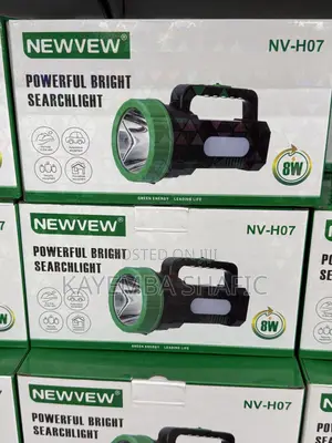 Newvew Nv-h07 8w Rechargeable Led Searchlight Power Bank