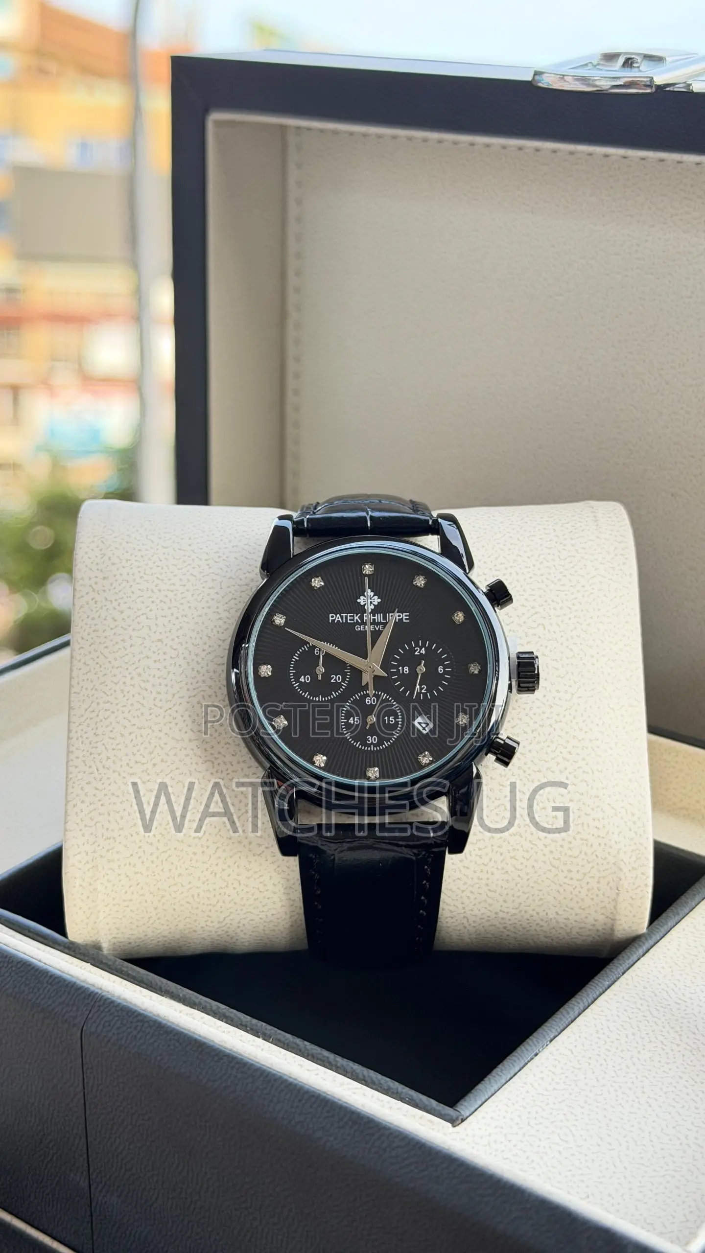 Patek Philippe Full Black Wrist Watch