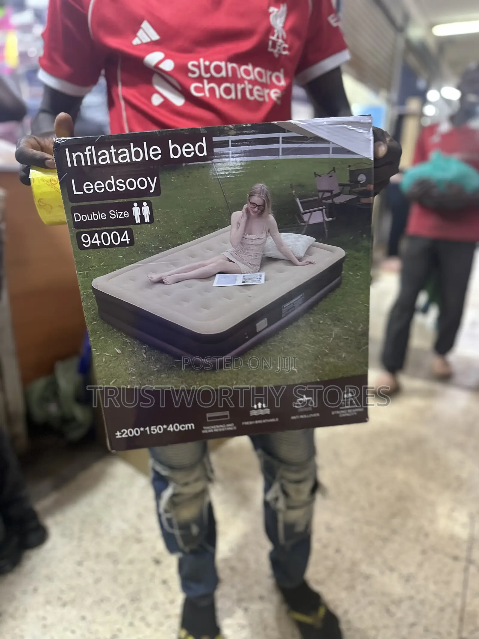 5x6 High Density Mattress Grey and Brown - Self Inflatable