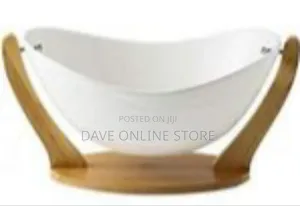 Modern Textured Ceramic Fruit Bowl