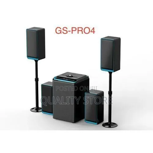 Global Star Gs-Pro4 Multimedia Speaker System