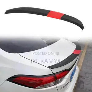 3-Piece Red Black Abs Plastic Spoiler for Subaru, BMW All Sedans