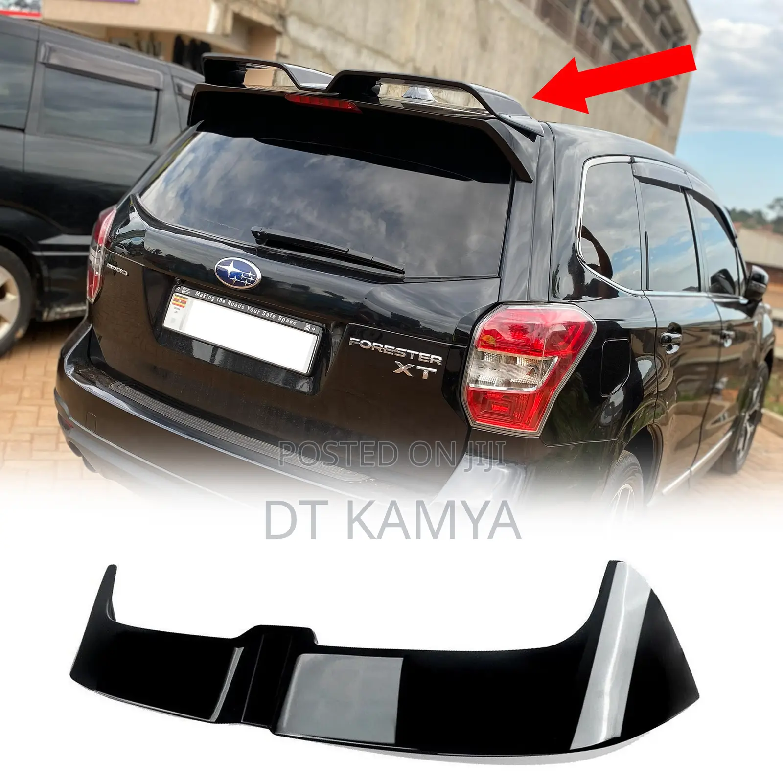 Butterfly Car Rare Spoiler - Fits Cars Like Subaru, Golf, Mazda, Benz