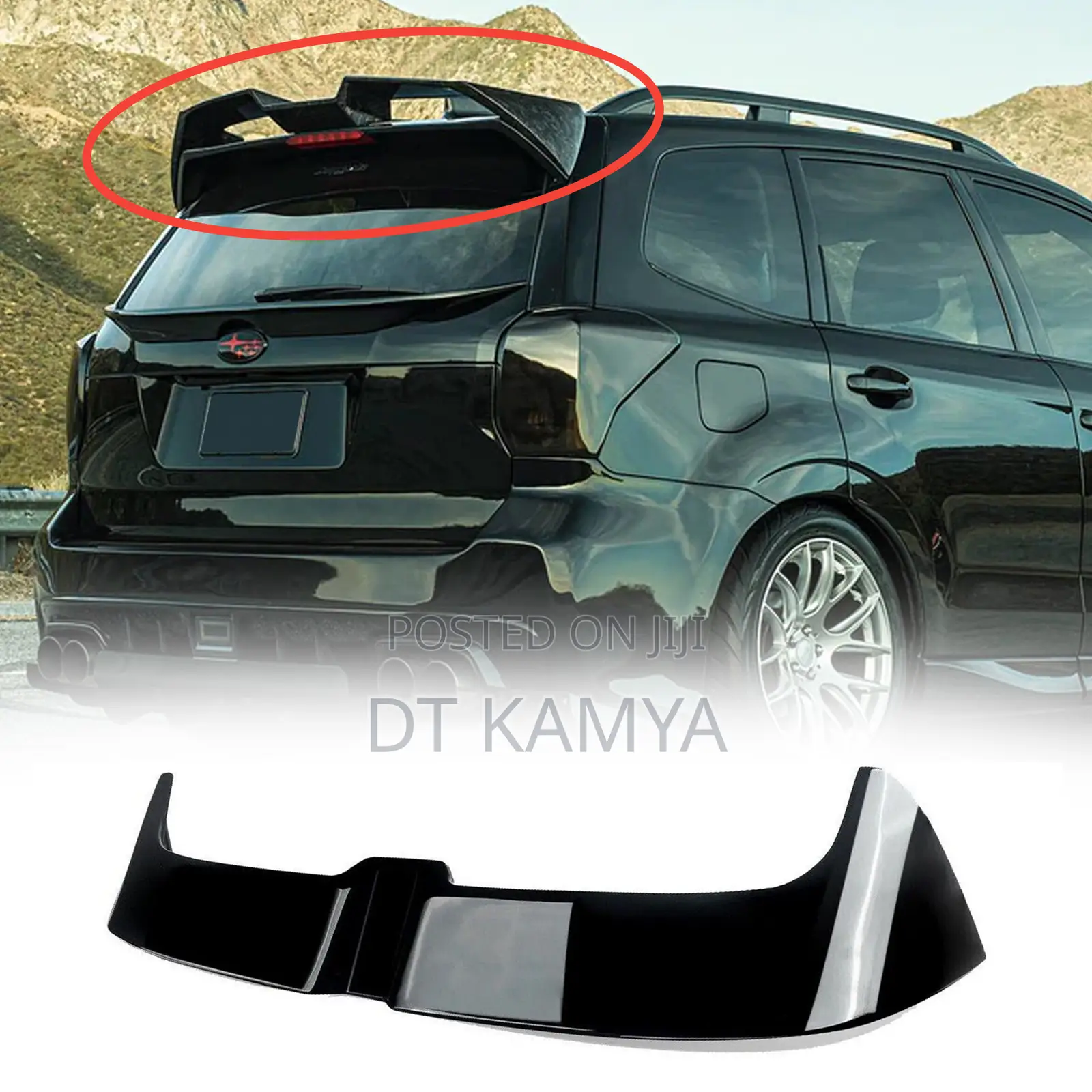 Butterfly Car Rare Spoiler - Fits Cars Like Subaru, Golf, Mazda, Benz