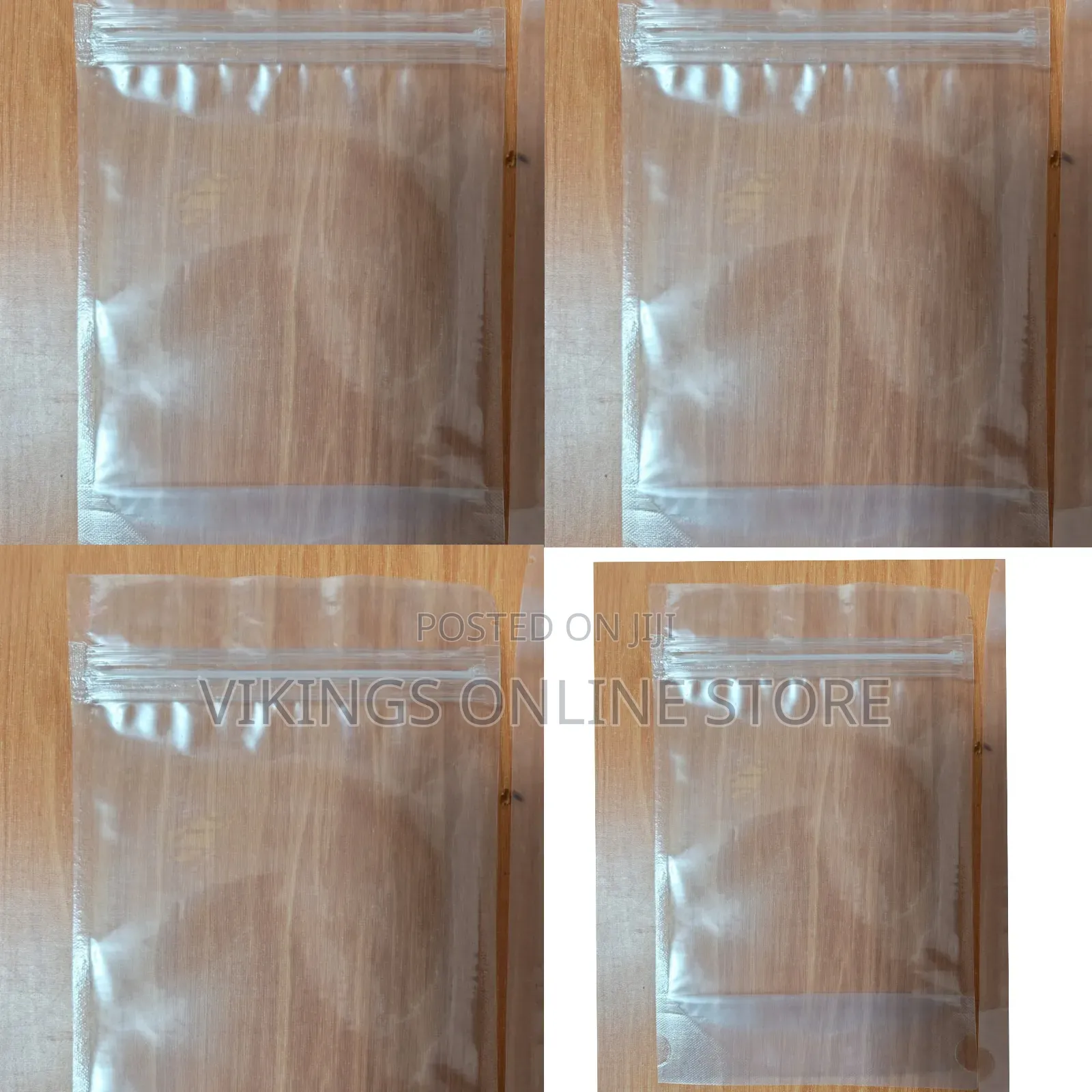 1kg 100pcs Re-Closable Plastic Grip Seal Bags