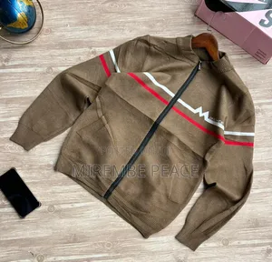 Knit Zip Up Track Jackets