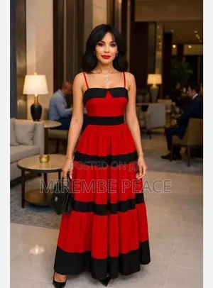 Color Blocked Max Dresses