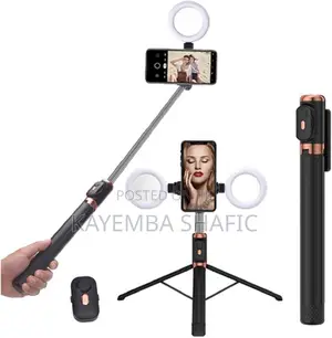 Jc-18h Wireless Bluetooth Selfie Stick Tripod With Dual Fill Lights