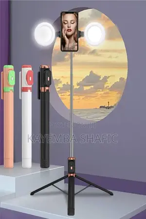 Jc-18h Wireless Bluetooth Selfie Stick Tripod With Dual Fill Lights