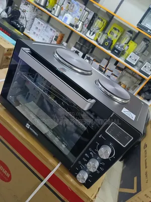 Sayona Electric Mini Oven With Two Top Hot Plates/45l Oven