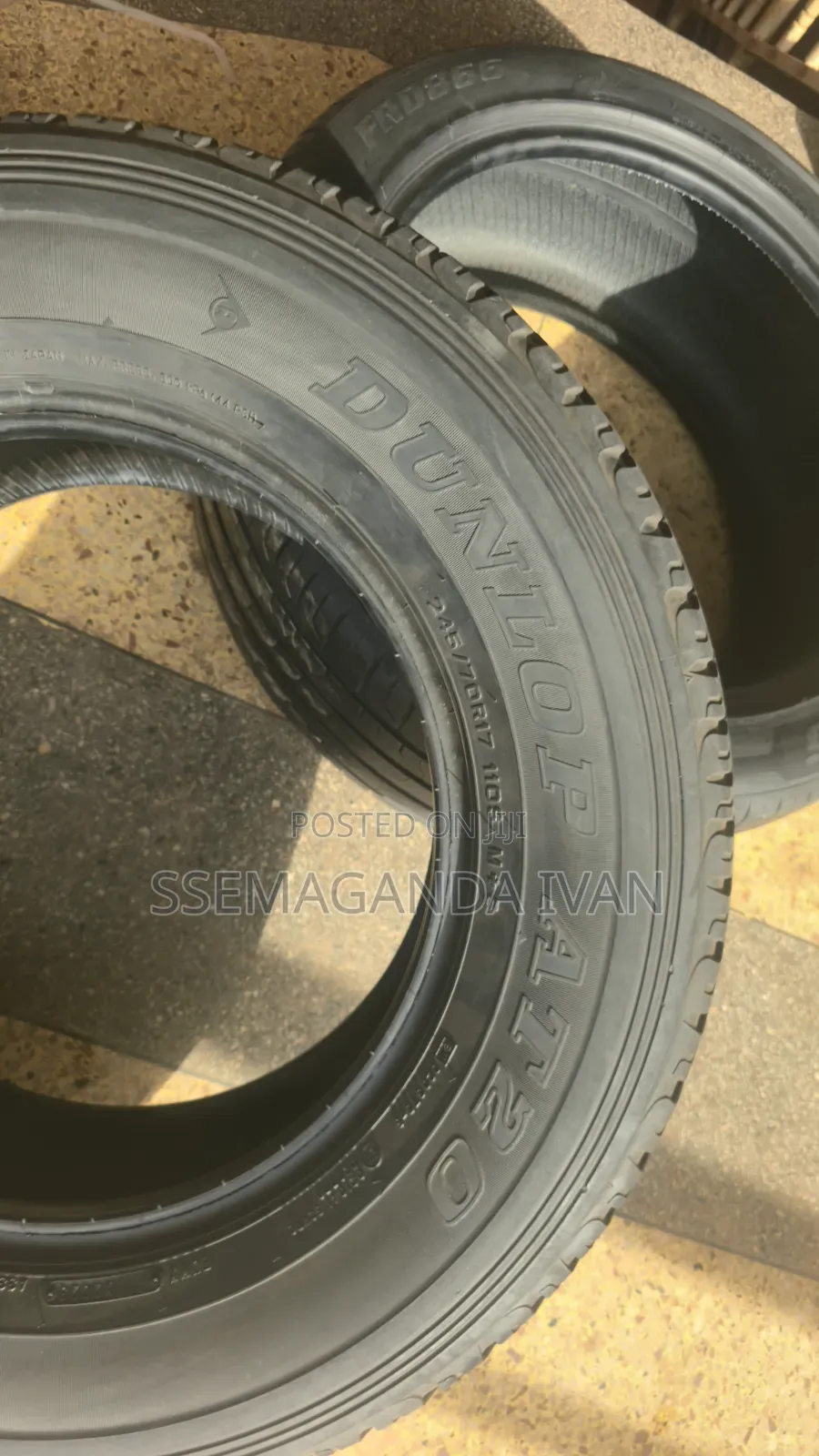 245/70r17 Hilux,Landrover Foreign Used Dunlop