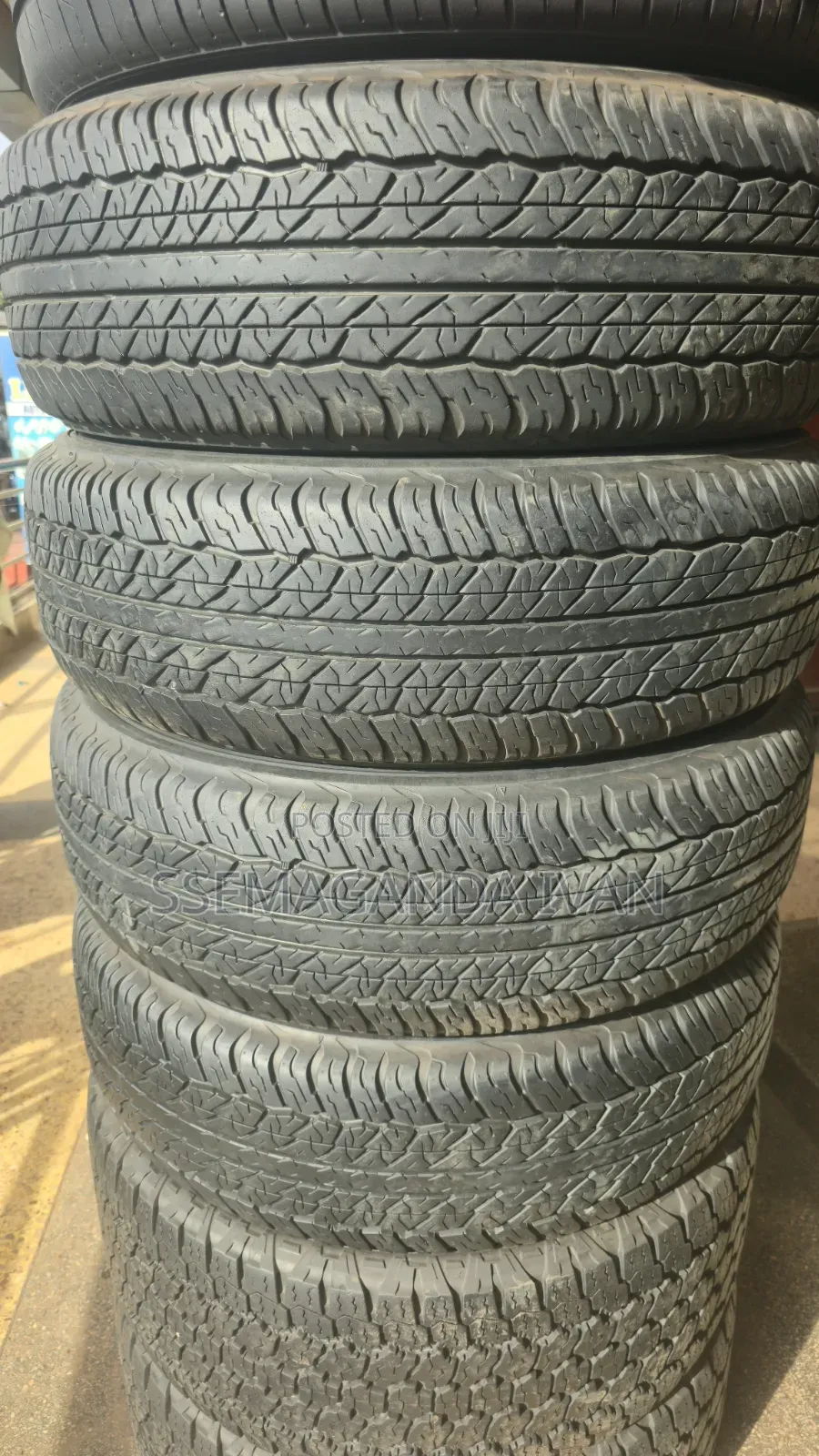 245/70r17 Hilux,Landrover Foreign Used Dunlop