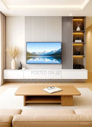 Panel PVC Wall Unit Tv Stands in Any Colour From 1,880,000/- Book Now