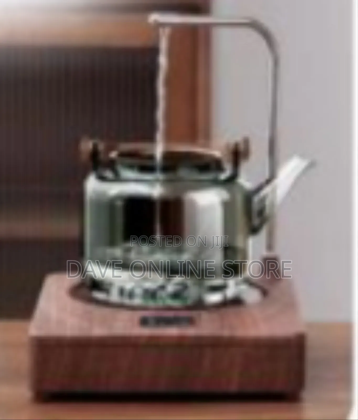 Elegant Glass Teapot