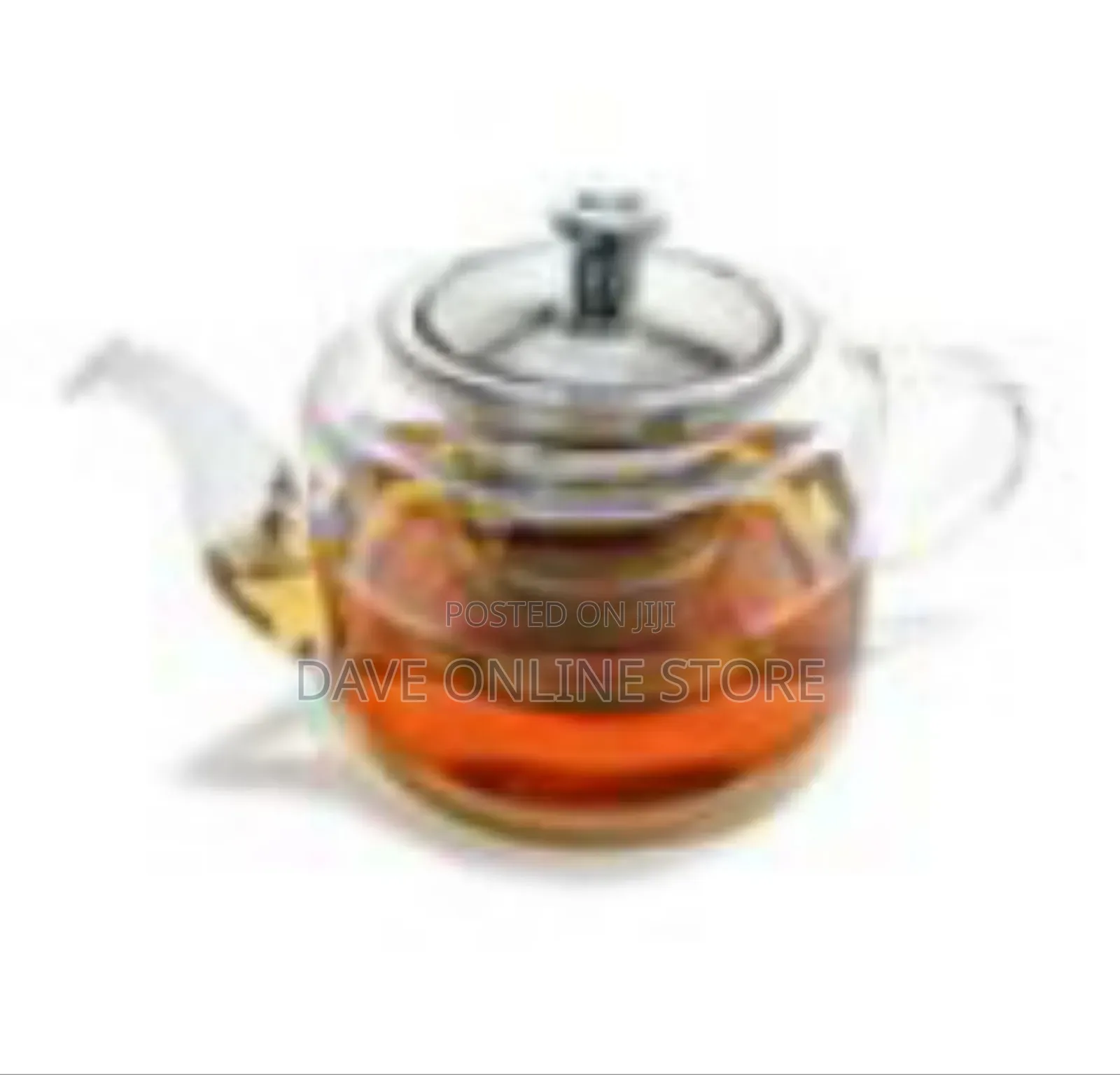 Elegant Glass Teapot
