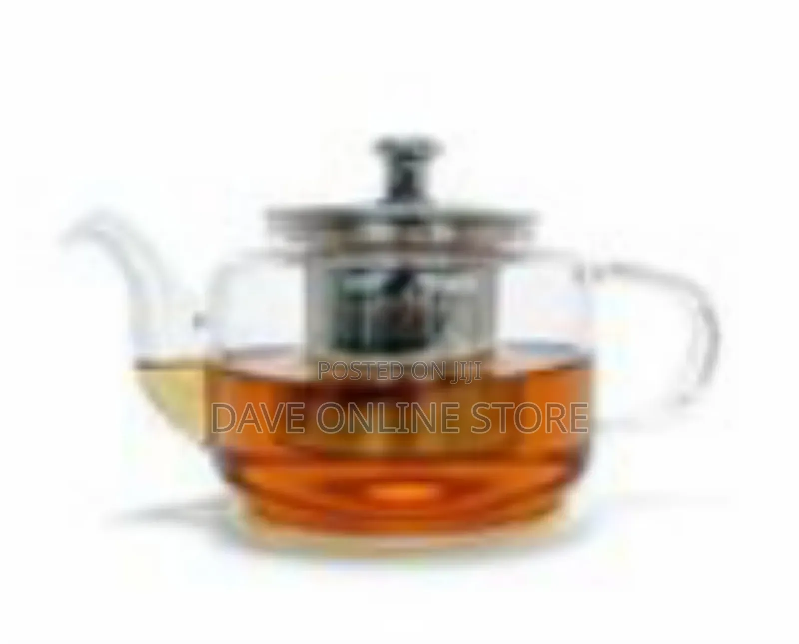 Elegant Glass Teapot