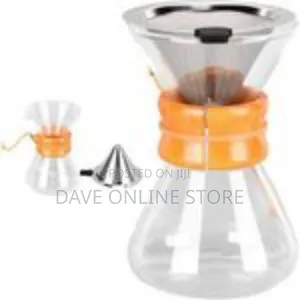 Elegant Glass Pour-over Coffee Maker