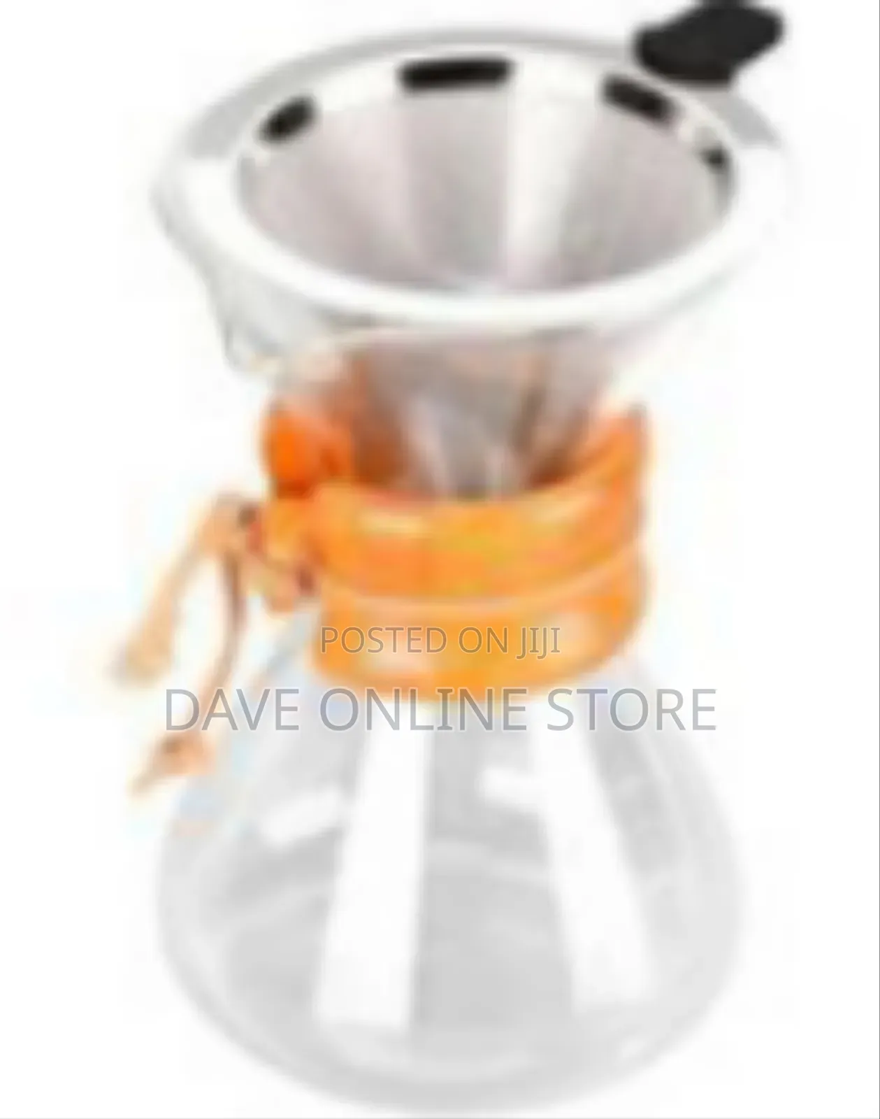 Elegant Glass Pour-over Coffee Maker