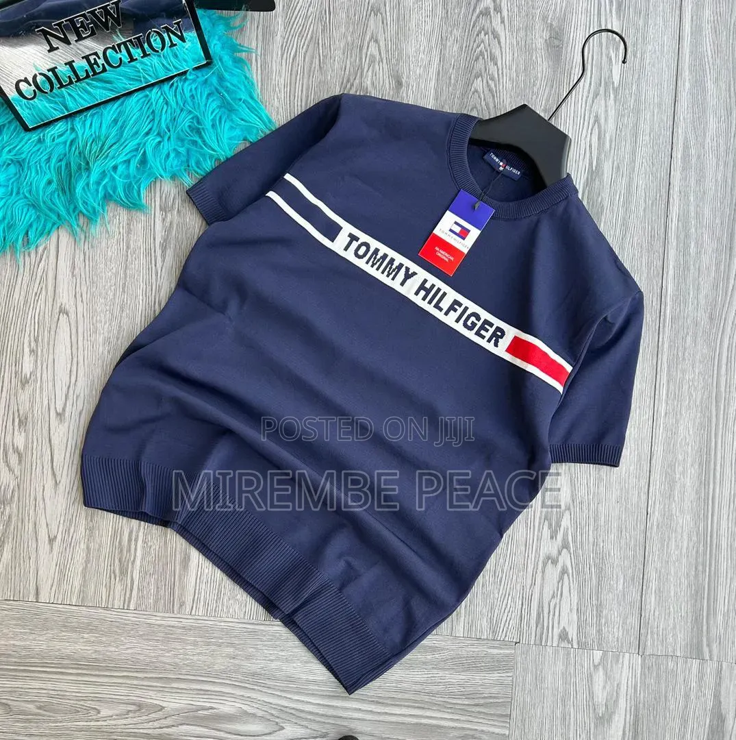 Crew Neck Knit Tee