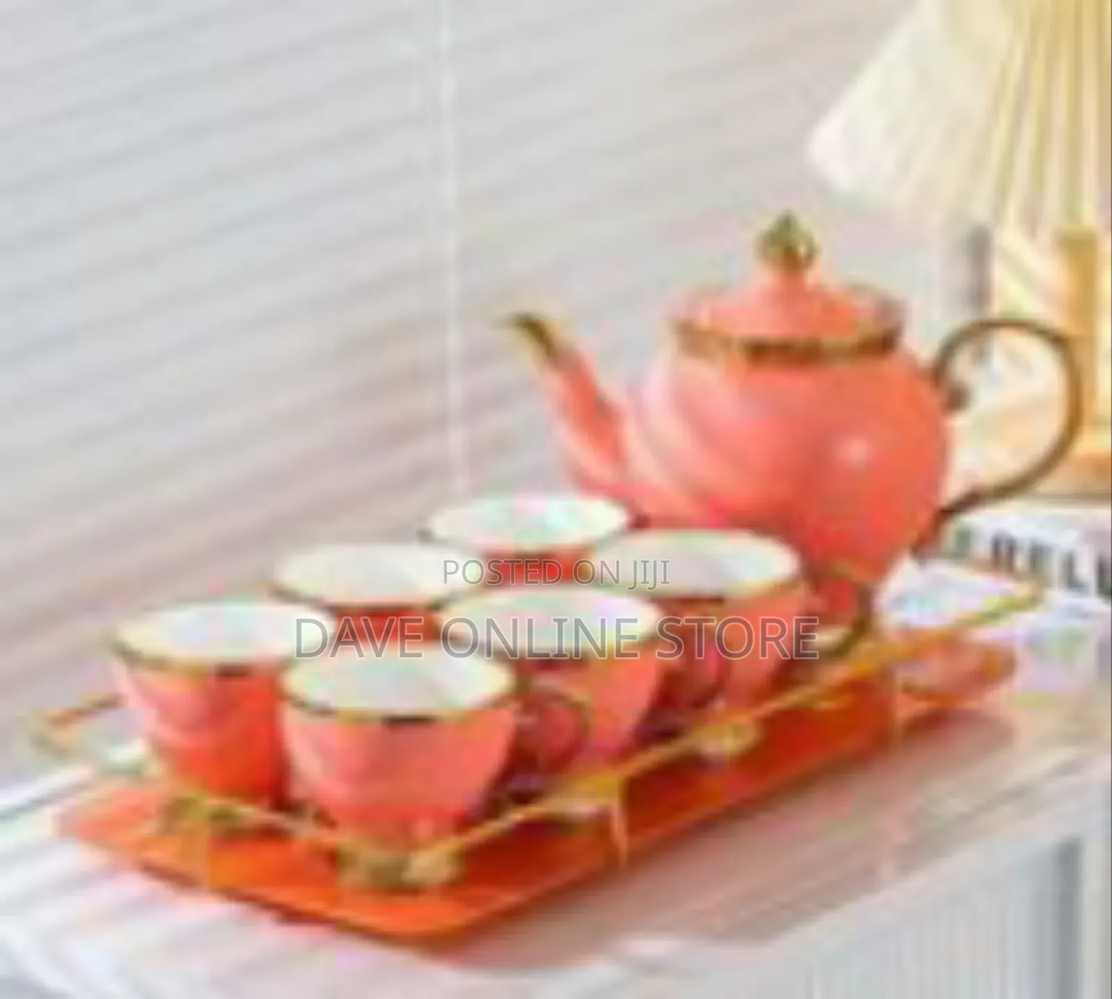 8 Pieces Ceramic Tea Set