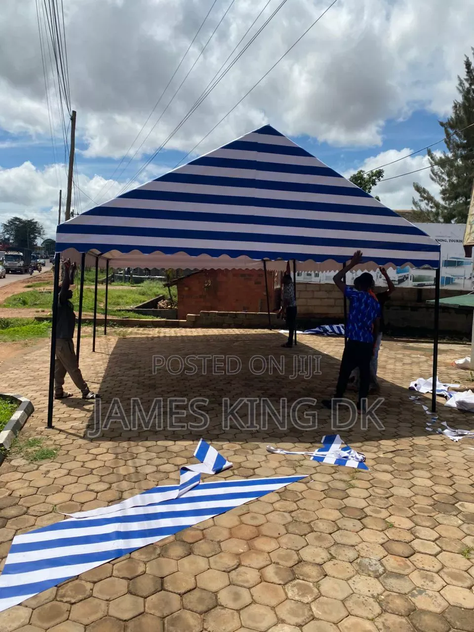 Ordinary Stripped Tent