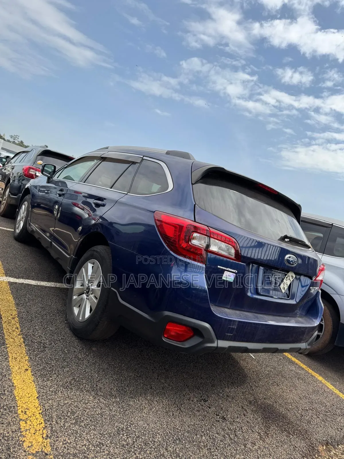 Subaru Outback 2.5i Limited PZEV 4dr Wagon AWD (2.5L 4cyl CVT) 2014 Blue